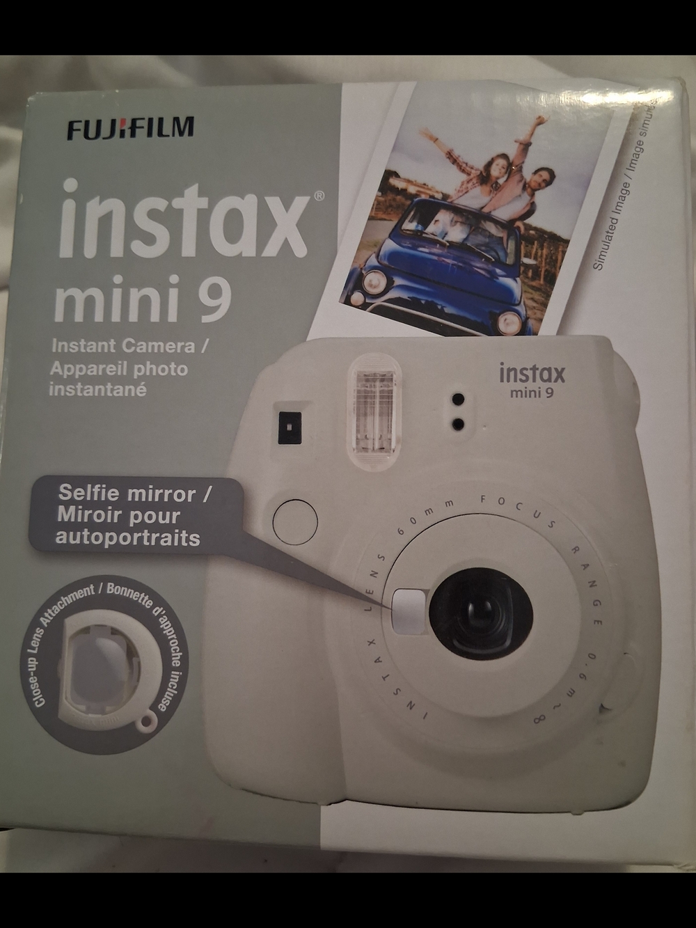 Fujifilm instax mini 9 Instant Camera - Cream White And